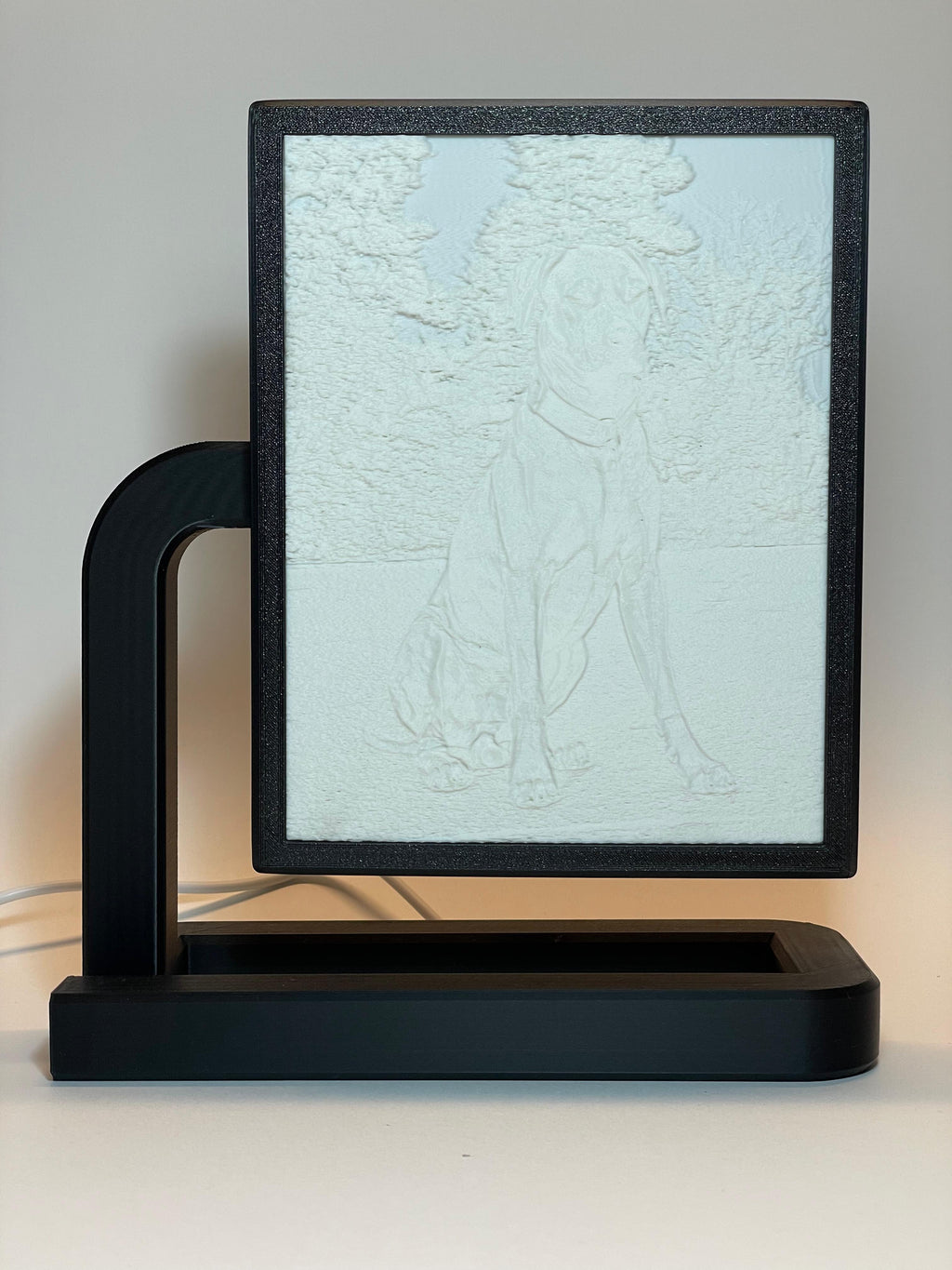 LumiFrame – Personalisierte Lithophane mit LED