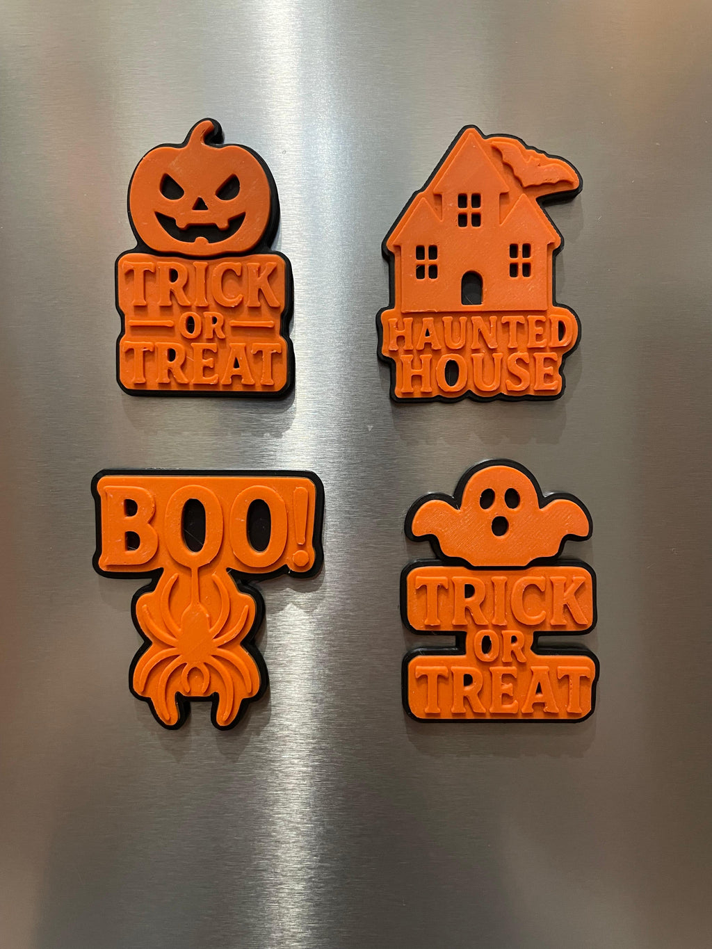 MagniSpook - Halloween-Kühlschrankmagnete (4-teiliges Set)